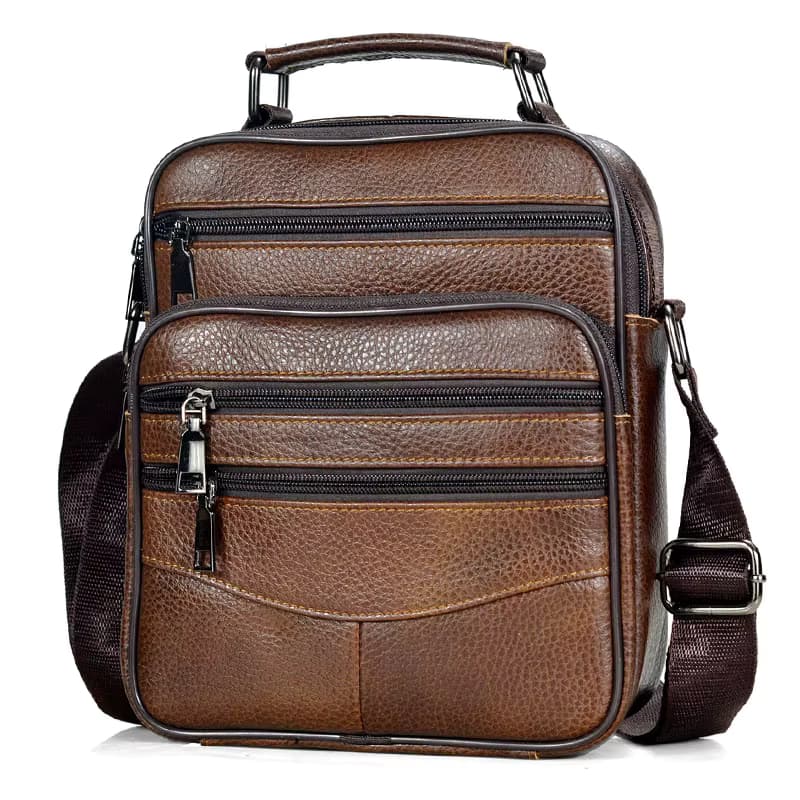 Heiße Mode Männer Messenger Taschen Aus Echtem Leder Handtaschen für Mann Luxus Marke Männlichen Umhängetasche für Mini Pad Junge Schulter Tasche