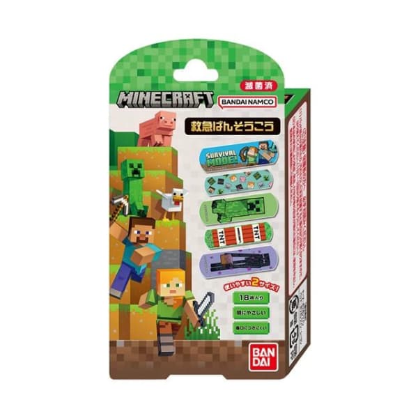 Bandai - First-aid Bandage - 1 pcs - MINECRAFT. Offer from Stylevana PT.