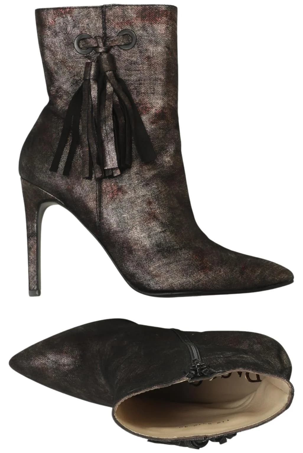 Paco Gil Damen Stiefelette, Silber, Gr. EU 40