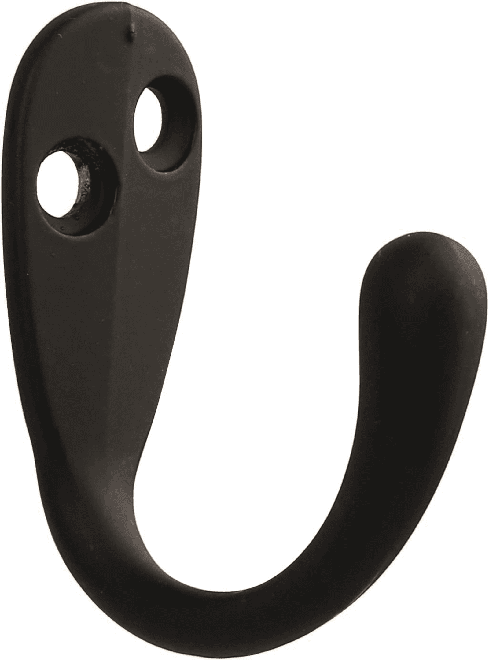 EWANTO Kleiderhaken Einzelhaken Schwarz Metall strapazierfähig für Schlafzimmer Badezimmer Küche Tür Wand WHSW-01. Offer from EWANTO DE.