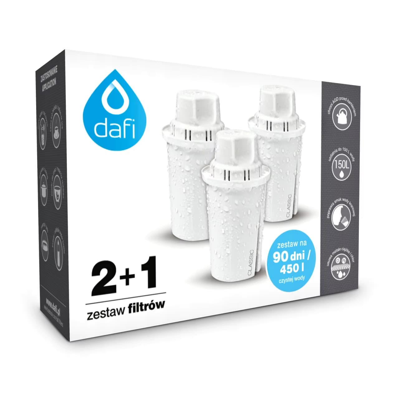 Dafi 2+1 Classic Filterkanne Kartusche