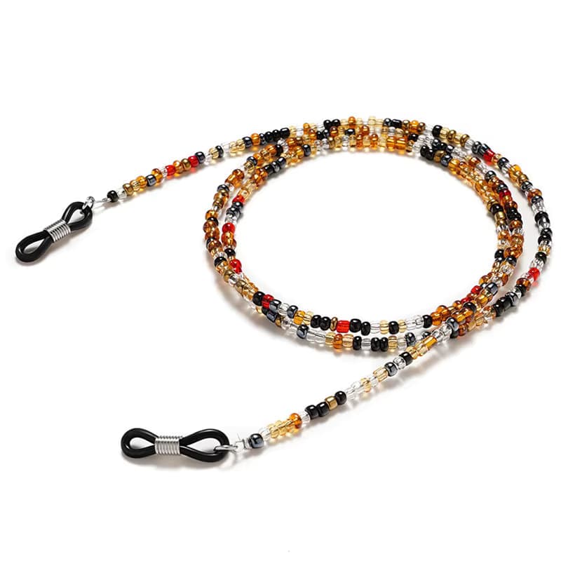 Modische Brillenketten für Damen, Birnenkristall, Sonnenbrillenketten, Brillenkabelhalter, Brillenband, Halskette, Riemen, Seil