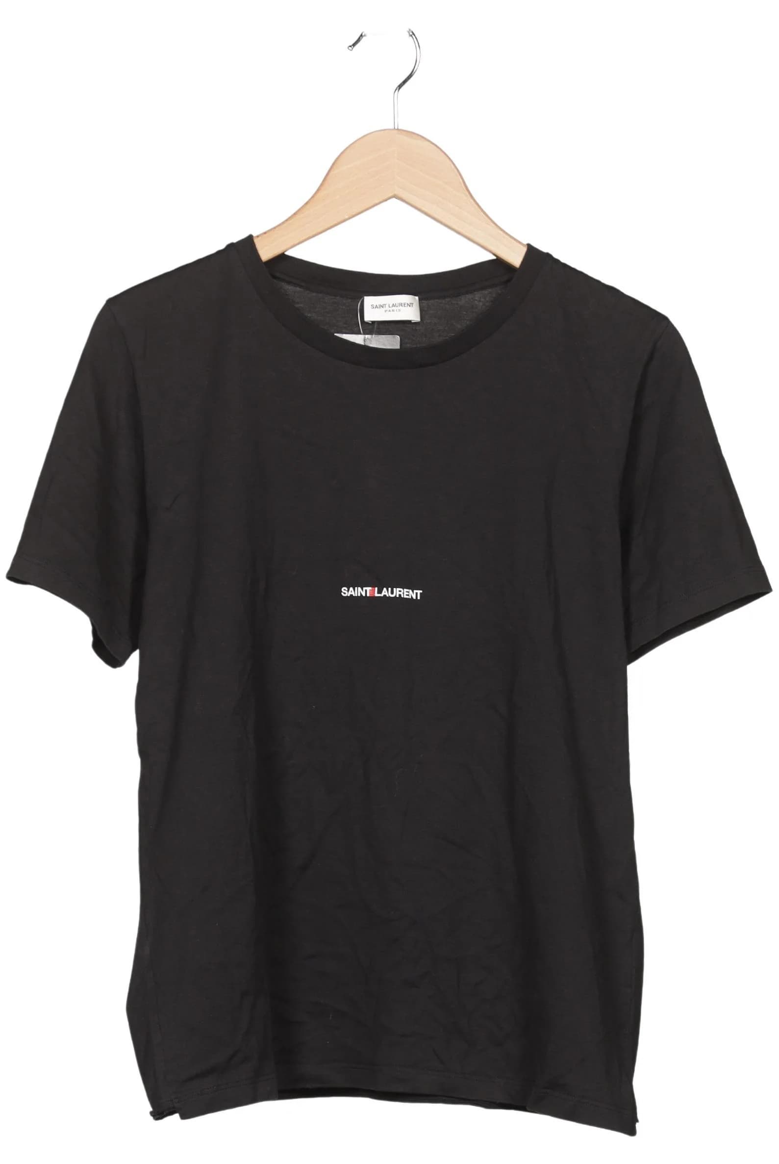 Saint Laurent Paris Herren T-Shirt, Schwarz, Gr. L