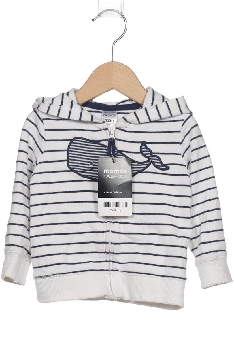 carters Jungen Kapuzenpullover oder Sweater, Weiß, Gr. EU 80