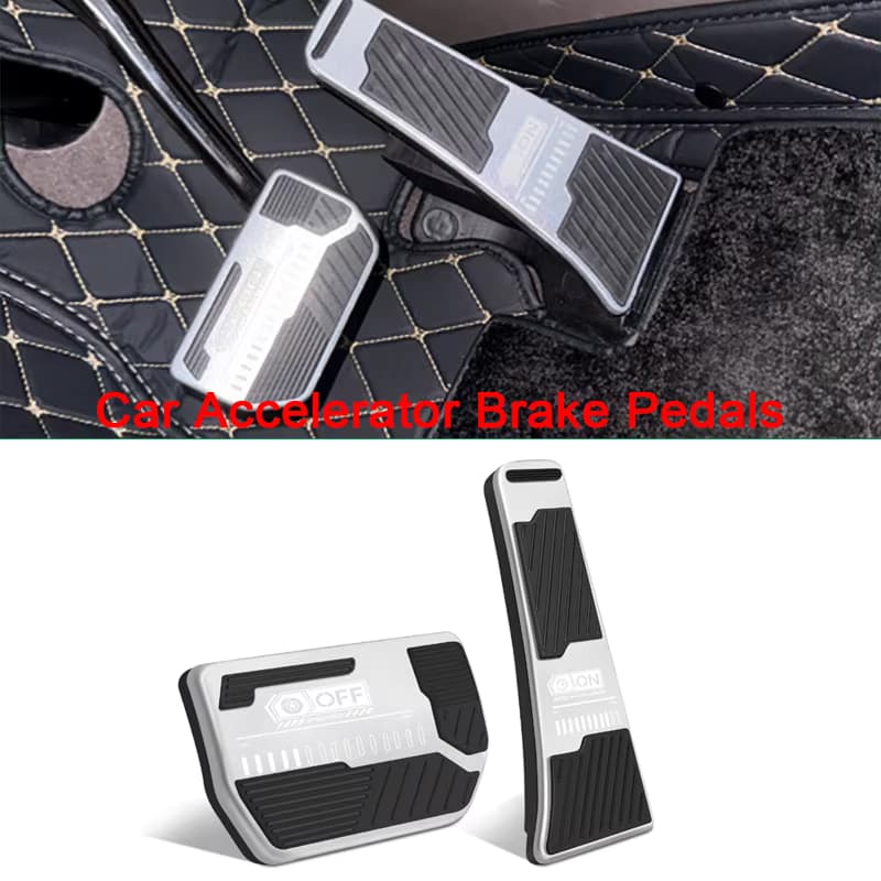 Aluminium Legierung Auto Gaspedal Bremspedale Gas Pedal Nicht-rutsch Verschleißfeste Abdeckung Für IM5 IM L6 MG IM5 IM6 IM LS6 MG IM6