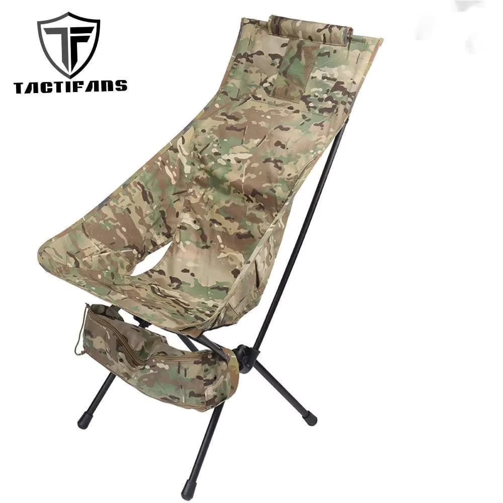 Taktische Klappstuhl Camouflage Outdoor Angeln Stuhl Tragbare Camping Wilden Überleben Klettern Picknick BBQ Stuhl Jagd Wandern