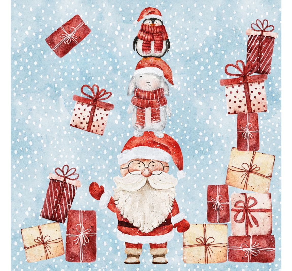 Serviette "Santas Helpers". Angebot von Vbs-hobby.com DE.
