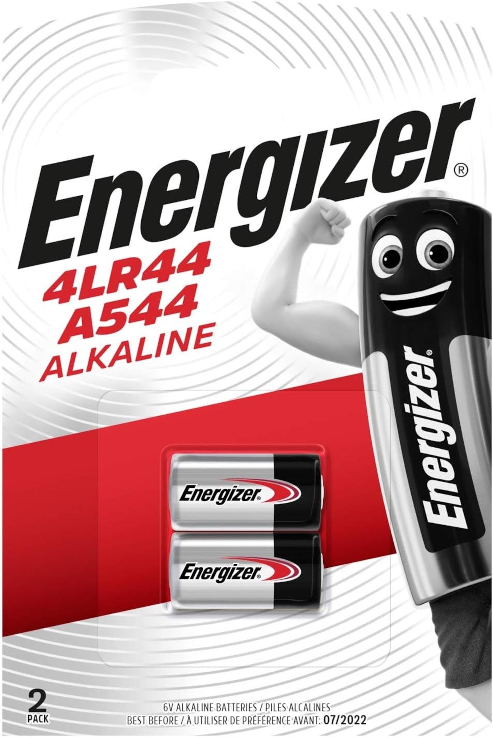 Energizer 2er 4LR44/A544 Alkaline Batterien, 6V für Kamera E301536002 E301536002. Offer from EWANTO DE.