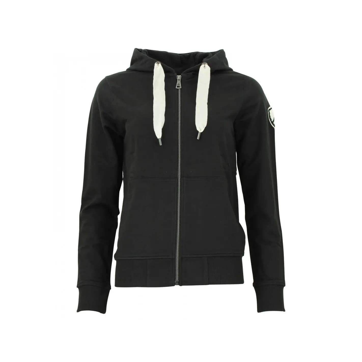 Sweatshirt Baumwolle Full Zip Damen Peak Mountain French Terry. Angebot von Trek-Expert DE.