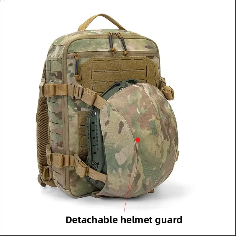 1000D Nylon Jagdrucksack Molle Plate Tragetasche Leichter Wanderrucksack Kompatibel mit Weste Sportrucksack