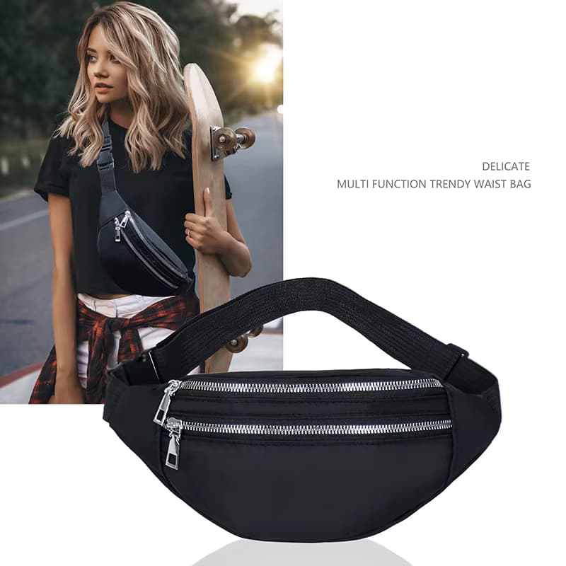 Fanny Pack Taille Tasche Umhängetaschen Telefon Beutel Brust Pack Halter Einzelne Schulter Tasche Gürtel Tasche Sling Geldbörse Outdoor Sport Taschen
