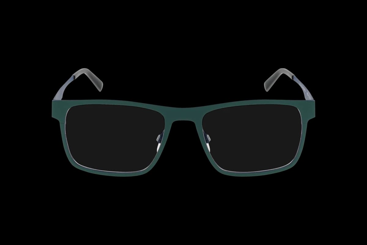 Jos. Eschenbach 980004 Herren Brille mit und ohne Sehstärke / Tuerkis / rechteckig