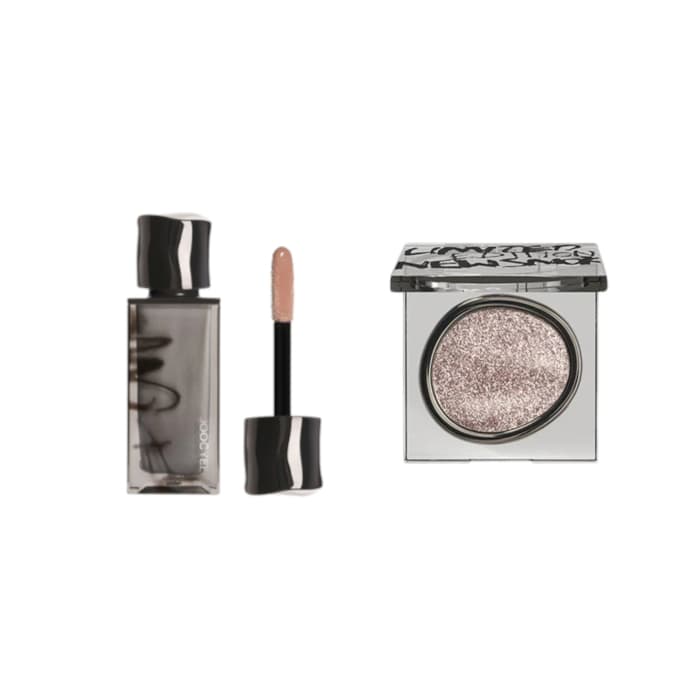 Joocyee - New Smoky Glazed Gloss - 4g - 603 Oat Milk (1ea) & Smokey Eyeshadow Single - 1.2g-1.8g - D127 Dream Butterflies.... Oferta de Stylevana PT.