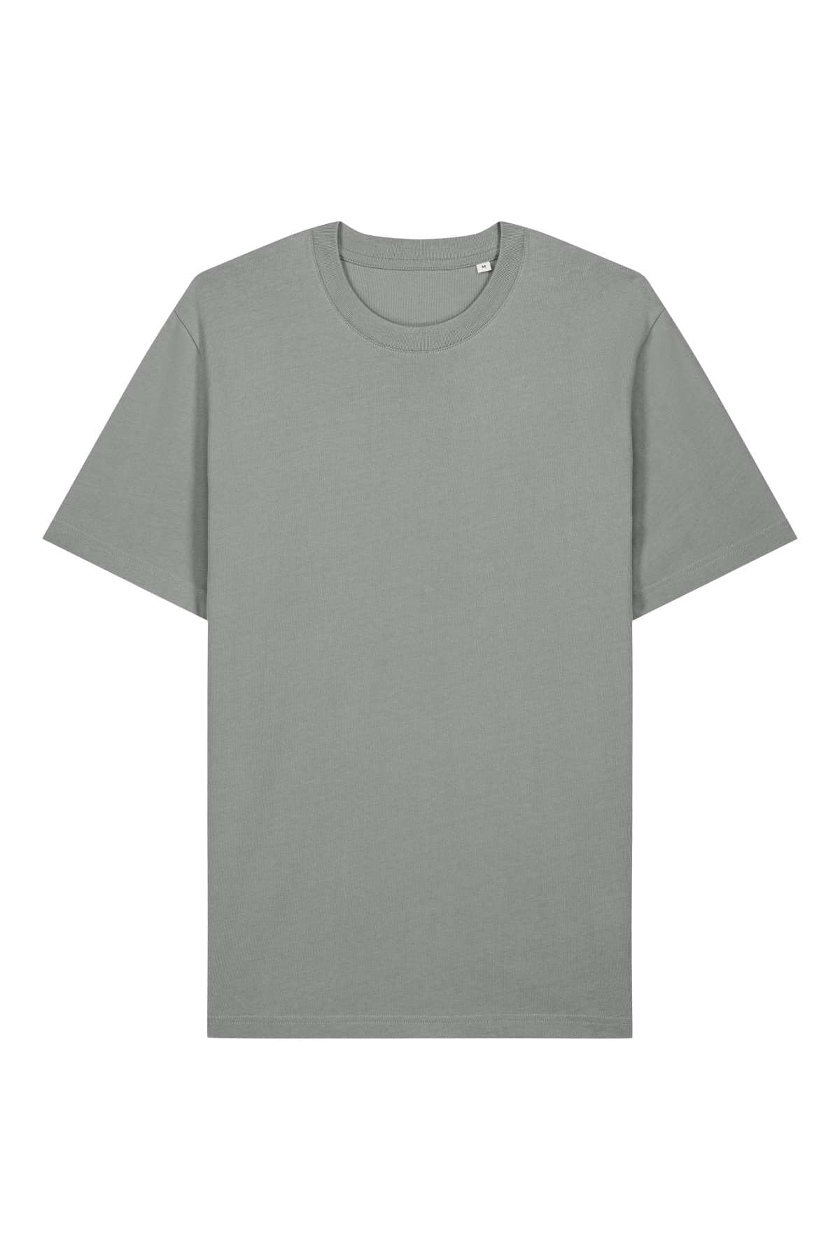 UNIPOLAR men vegan T-Shirt Loose Spades Misty Grey