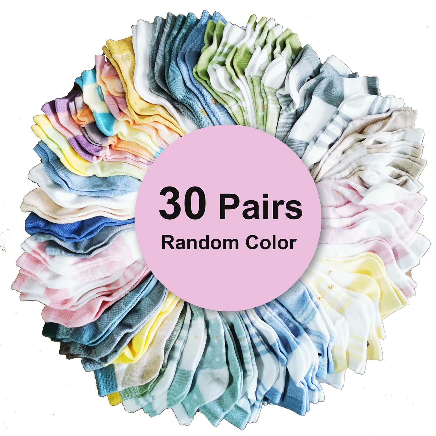 30 Paar/Los 0-2 Jahre Babysocken für Mädchen Baumwolle Mesh Niedliche Neugeborene Jungen Kleinkind Socken Baby Kleidung Accessoires