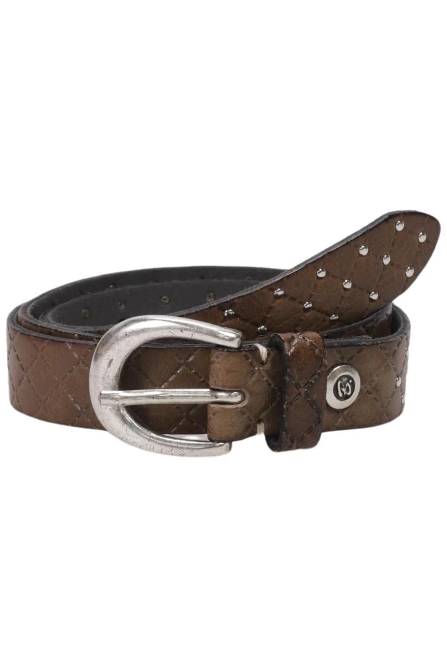 b.belt Damen Gürtel, Braun, Gr. 85