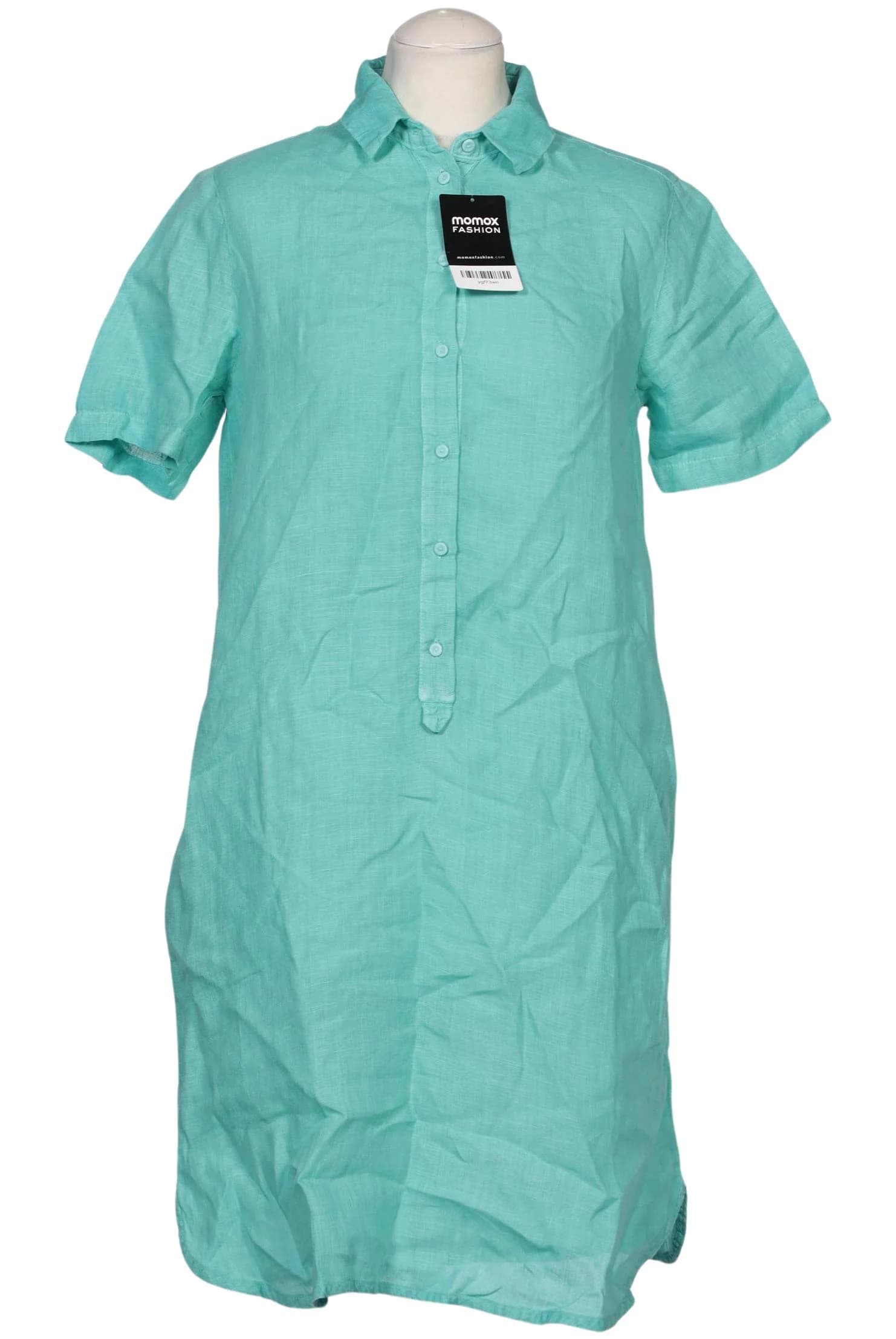 120%lino Damen Kleid, Türkis, Gr. IT 38