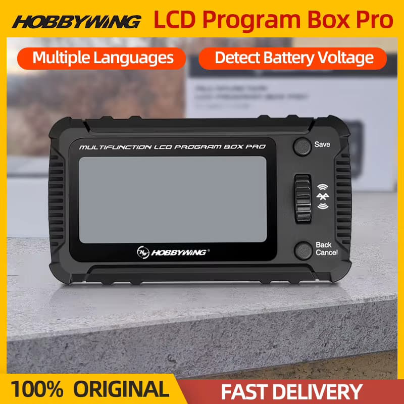 Hobbywing LCD Programm Box Pro Programmierung Karte Multi-funktion Für RC Flugzeug Auto Boot XERUN PLATINUM EZRUN SEAKING PRO ESC