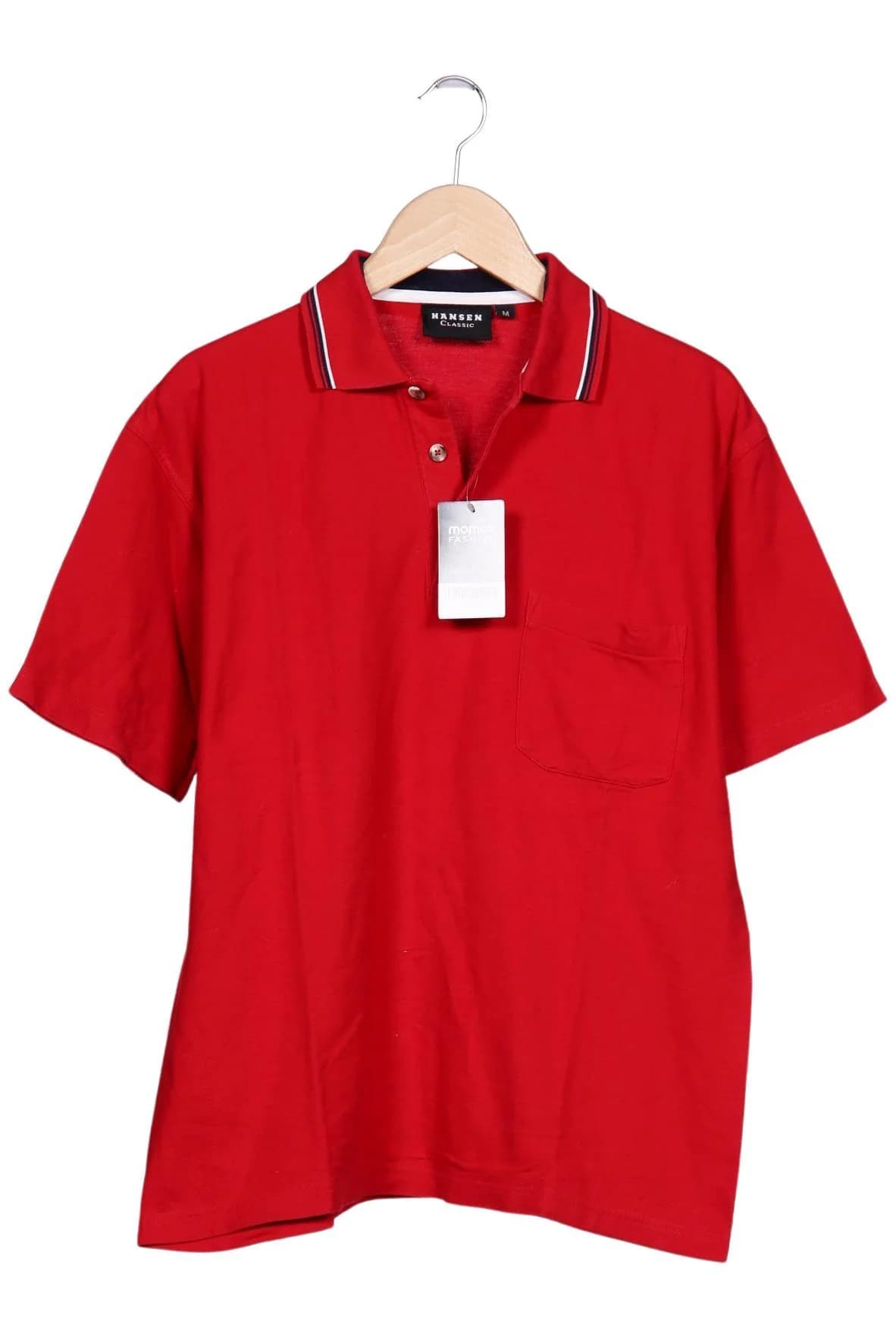 Hansen Herren Poloshirt, Rot, Gr. M