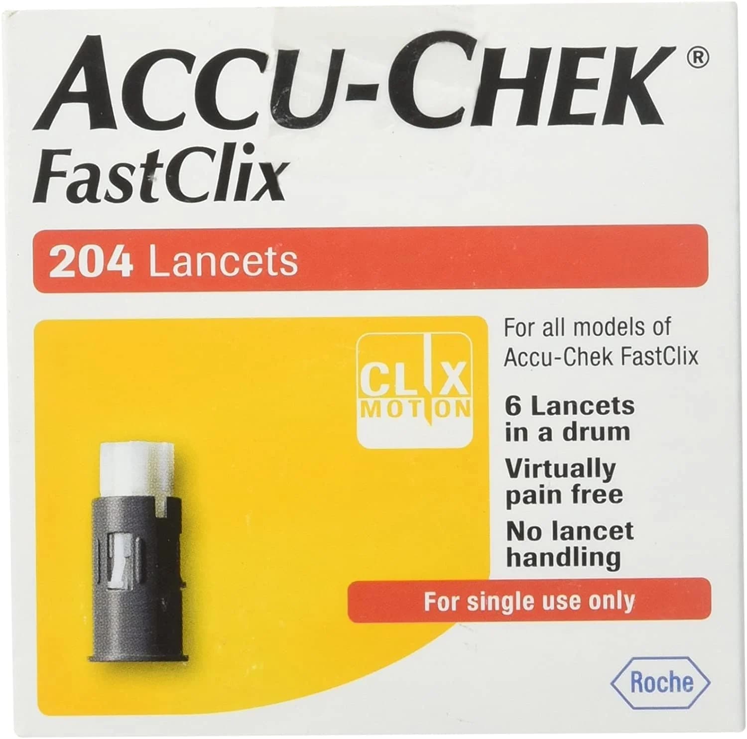 Accu-Chek FastClix Lancets 204. Offer from Lir Pharmacy.