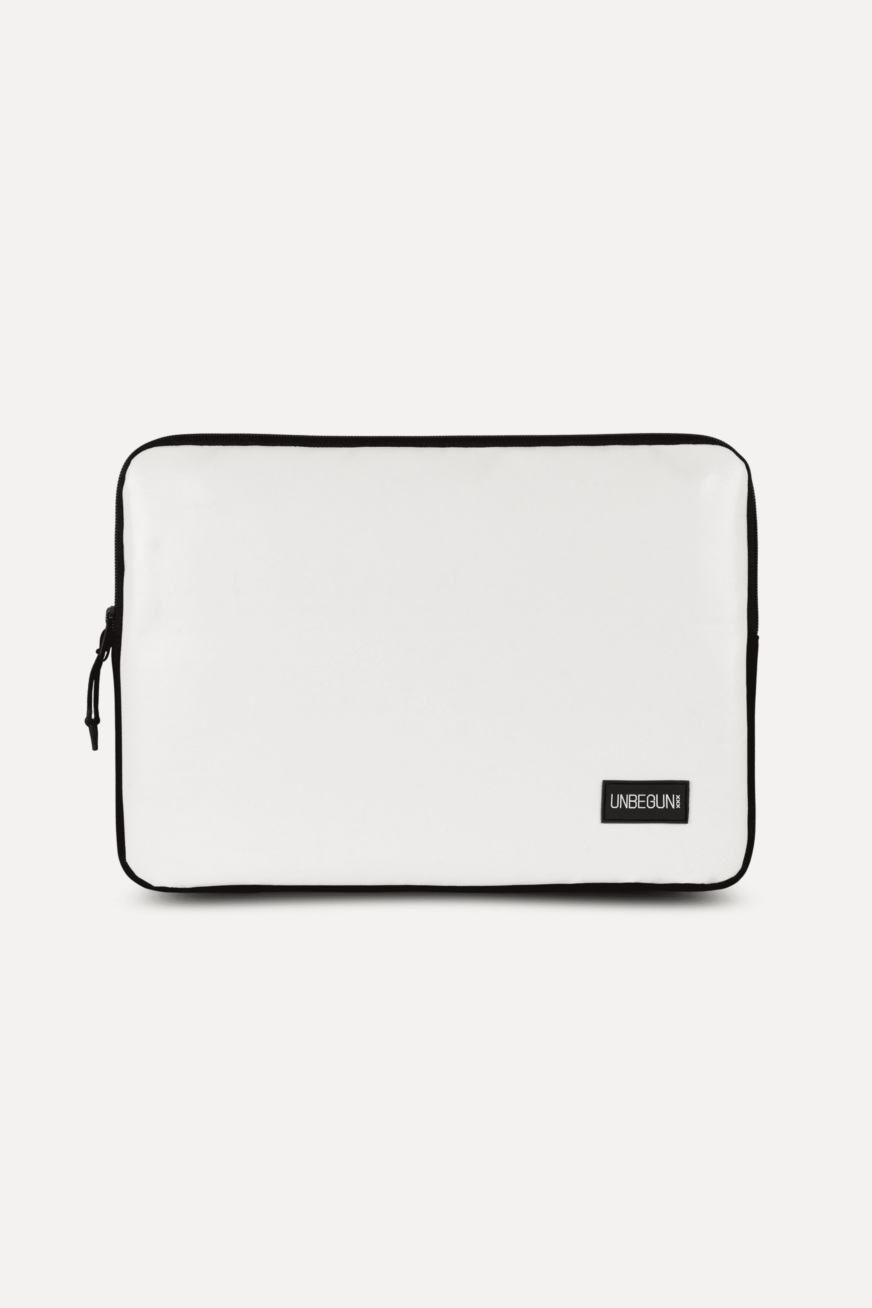 UNBEGUN mannen vegan Laptophoes Wit