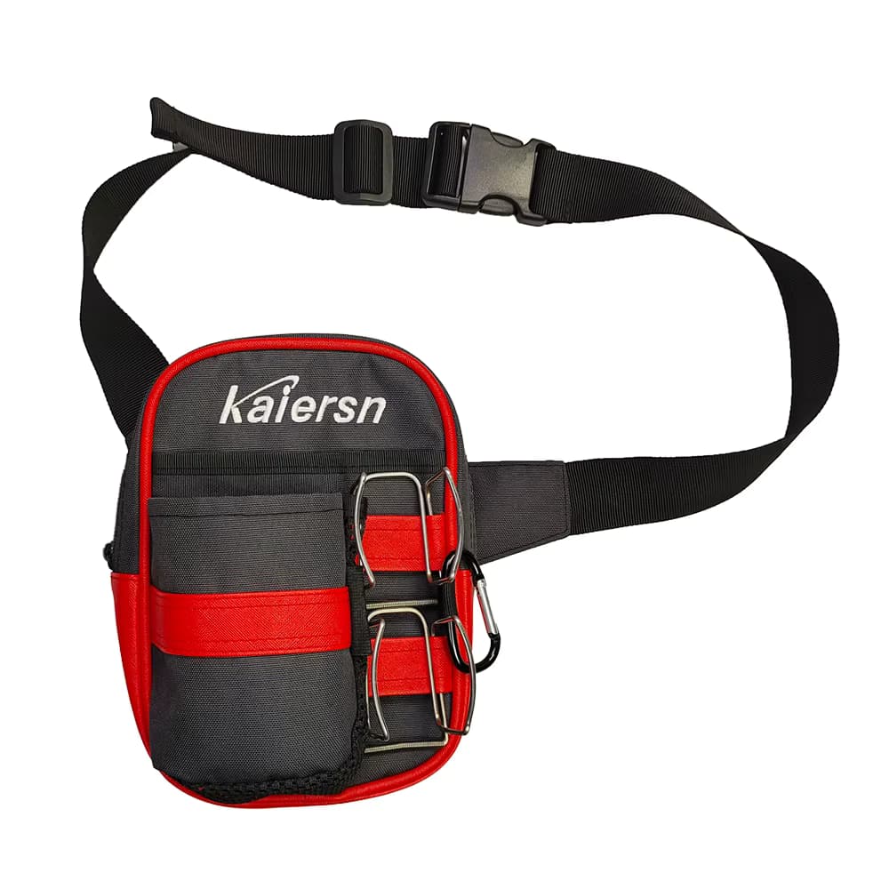 Park Golf tasche Golfball tasche mit 2 Stück Ball klemme Golf zubehör tasche