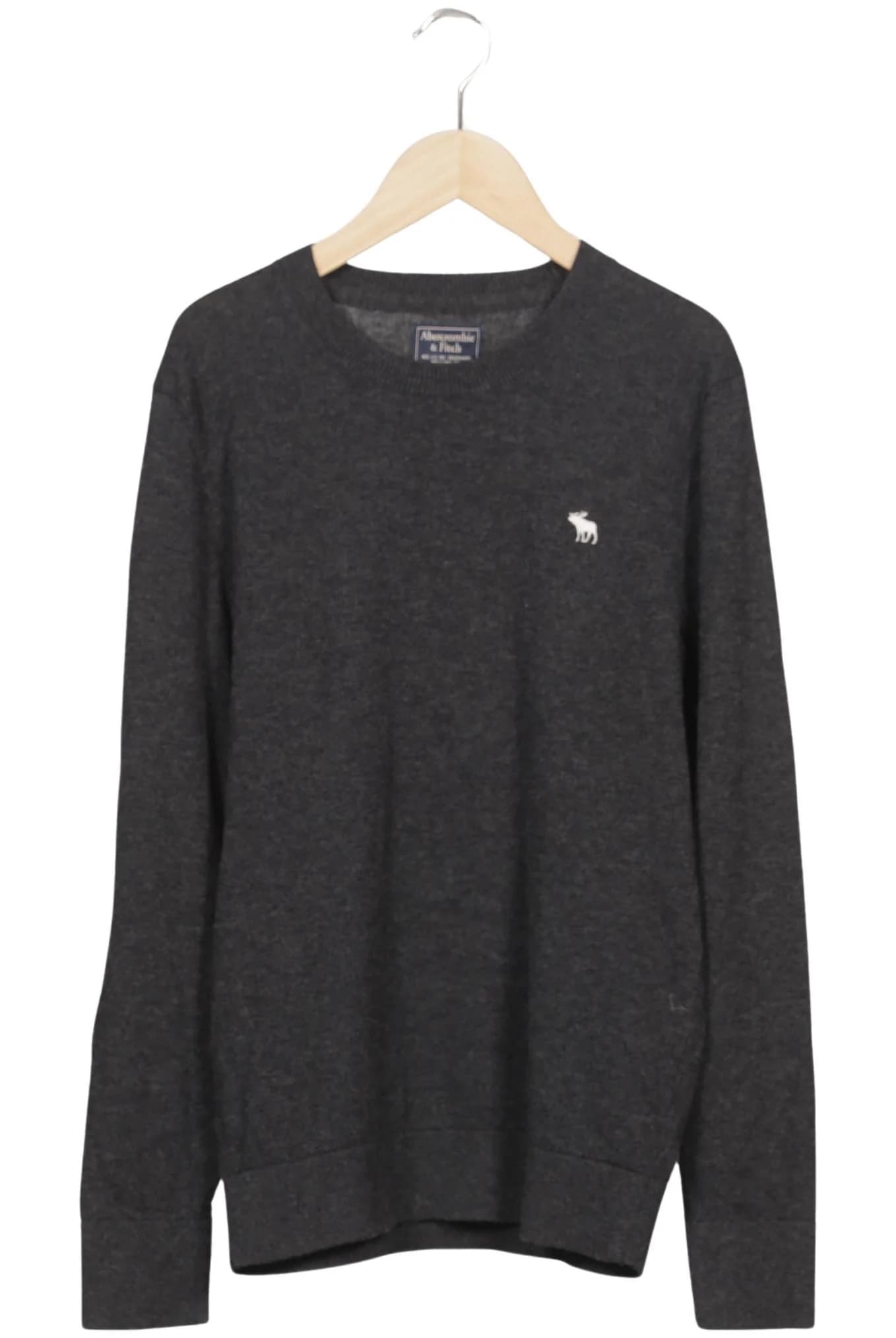 Abercrombie & Fitch Herren Pullover, Grau, Gr. S