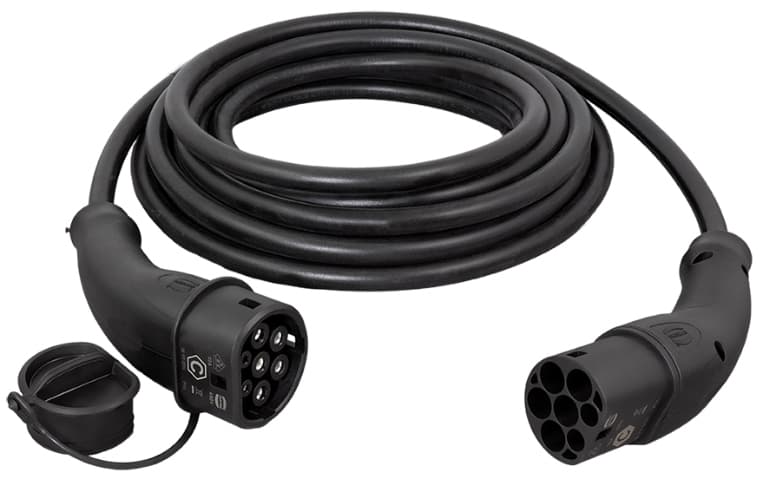 HARTING E-Auto-Ladekabel, Typ 2, 3-phasig, 22 kW, 5 m