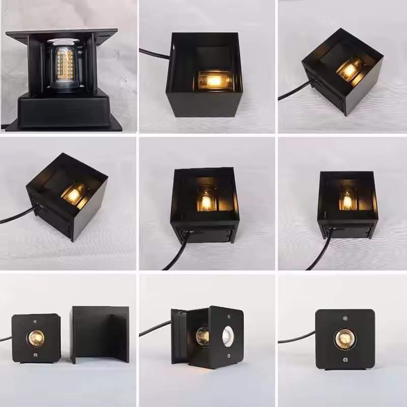 G9 Moderne wasserdichte Outdoor 9W LED Wandleuchte IP65 Aluminium UP und Down Wandleuchte Garten Veranda Wandleuchte Dekoration Licht 110-220V