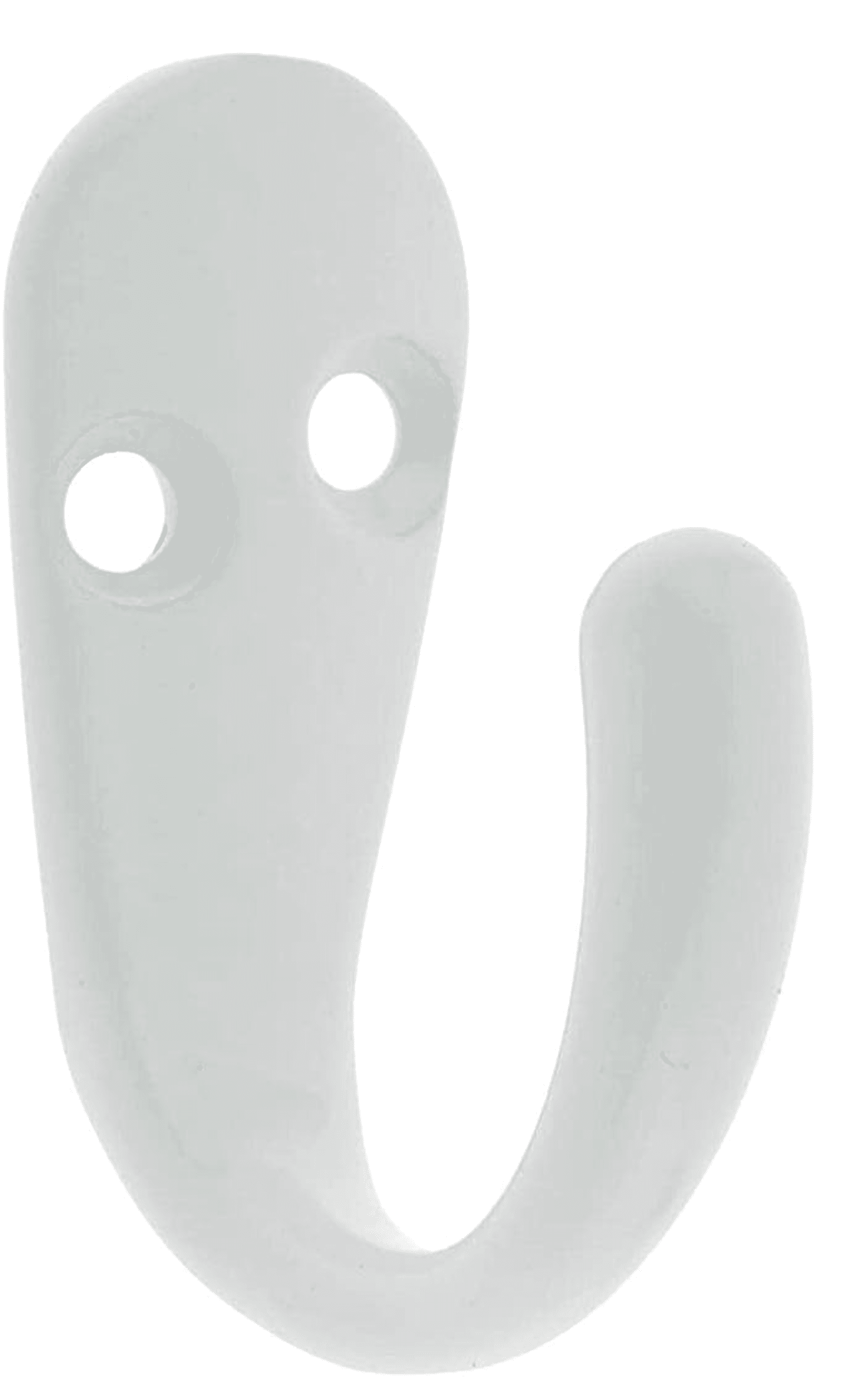 EWANTO Kleiderhaken Einzelhaken Weiß Metall strapazierfähig für Schlafzimmer Badezimmer Küche Tür Wand WHWEI-01. Offer from EWANTO DE.