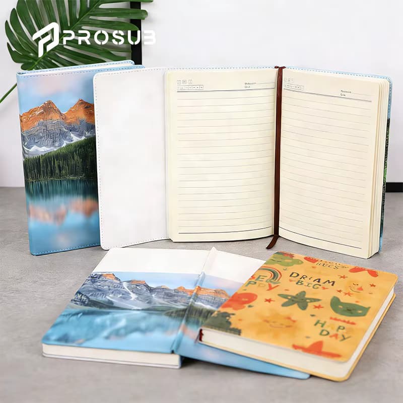 Prosub Portable Composition Book White A4/A5/A6 Sublimation Journal Blank Notebook With PU Leather Cover. Tilbud fra Alibaba US.