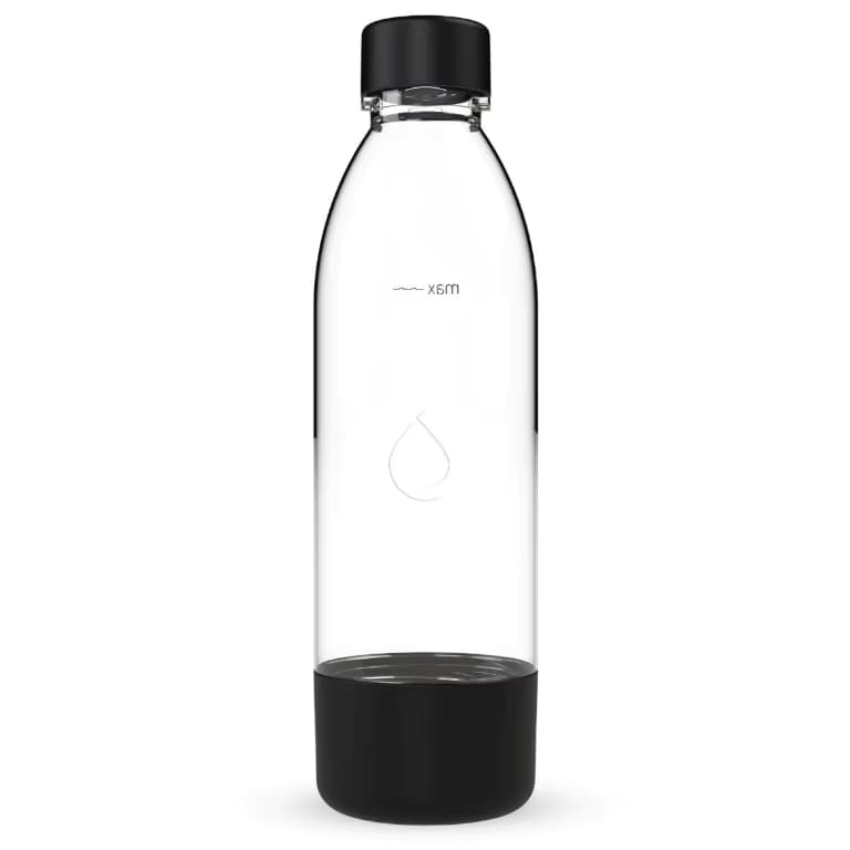 Dafi Saturatorflasche 0,7 Schwarz PushAir