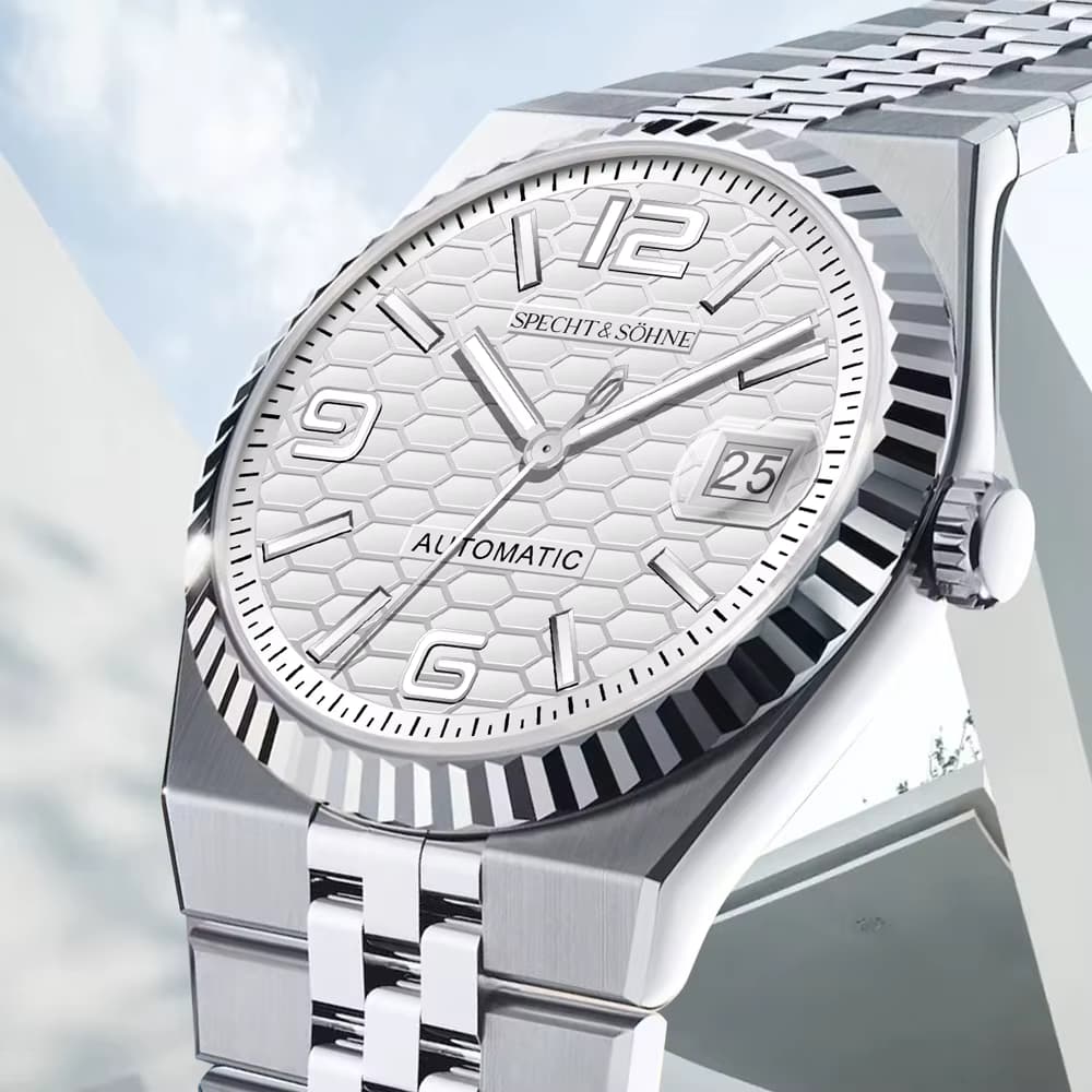 2025 Neuheiten 37 mm Specht & Söhne Herrenuhr Top-Marke Luxus Japan Miyota 8215 automatische mechanische Uhren 50 m wasserdicht