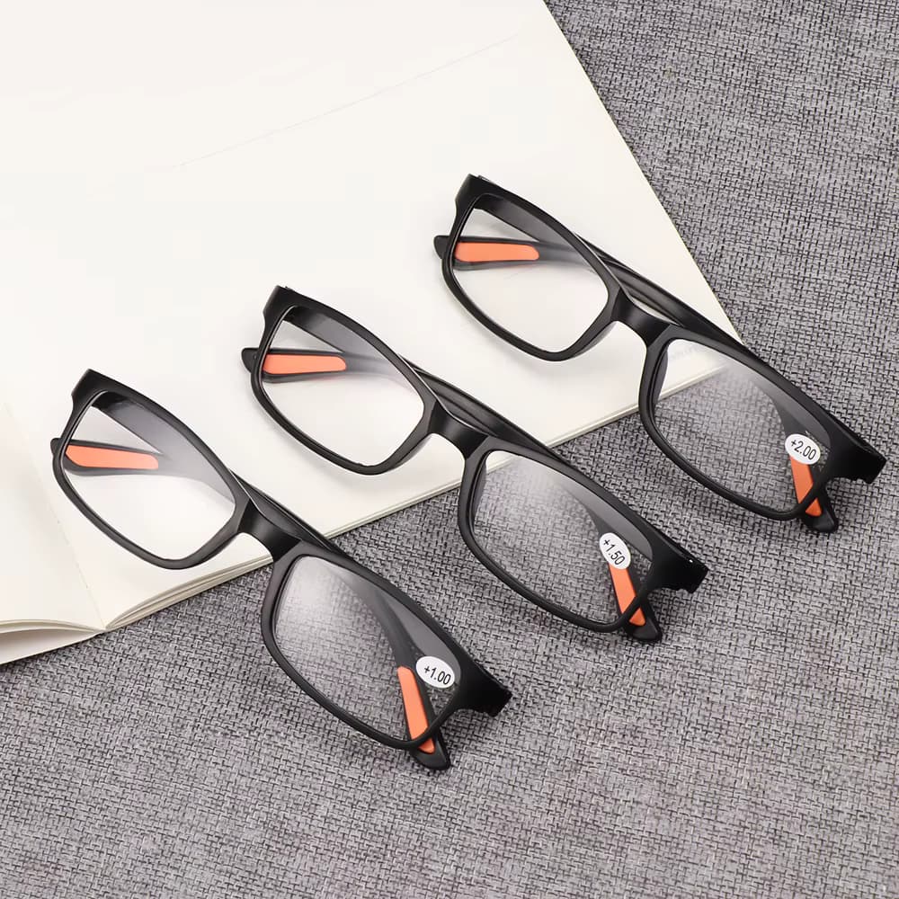 Mode Lesebrille Männer Frauen Ultra-licht Harz Lesebrille Anti-rutsch Brillen Presbyopie + 1,0 ~ + 4,0