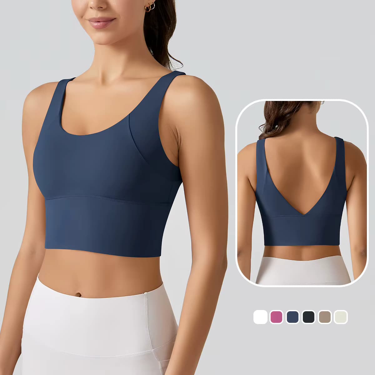1 Stück Neues Yoga-Tanktop Sommer Sexy Fitness Yoga-Unterwäsche Damen Sport-BH Push-Up Fitness-BH Lauf-Gym-Fitness-Weste Tops