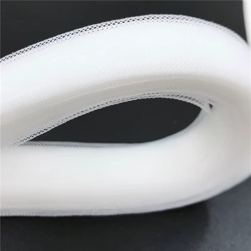 Großhandel Weicher Rosshaar-Crinoline Transparenter Netzstoff Borte Regilin für Hüte 1cm ~16cm Bastel- und Nähzubehör
