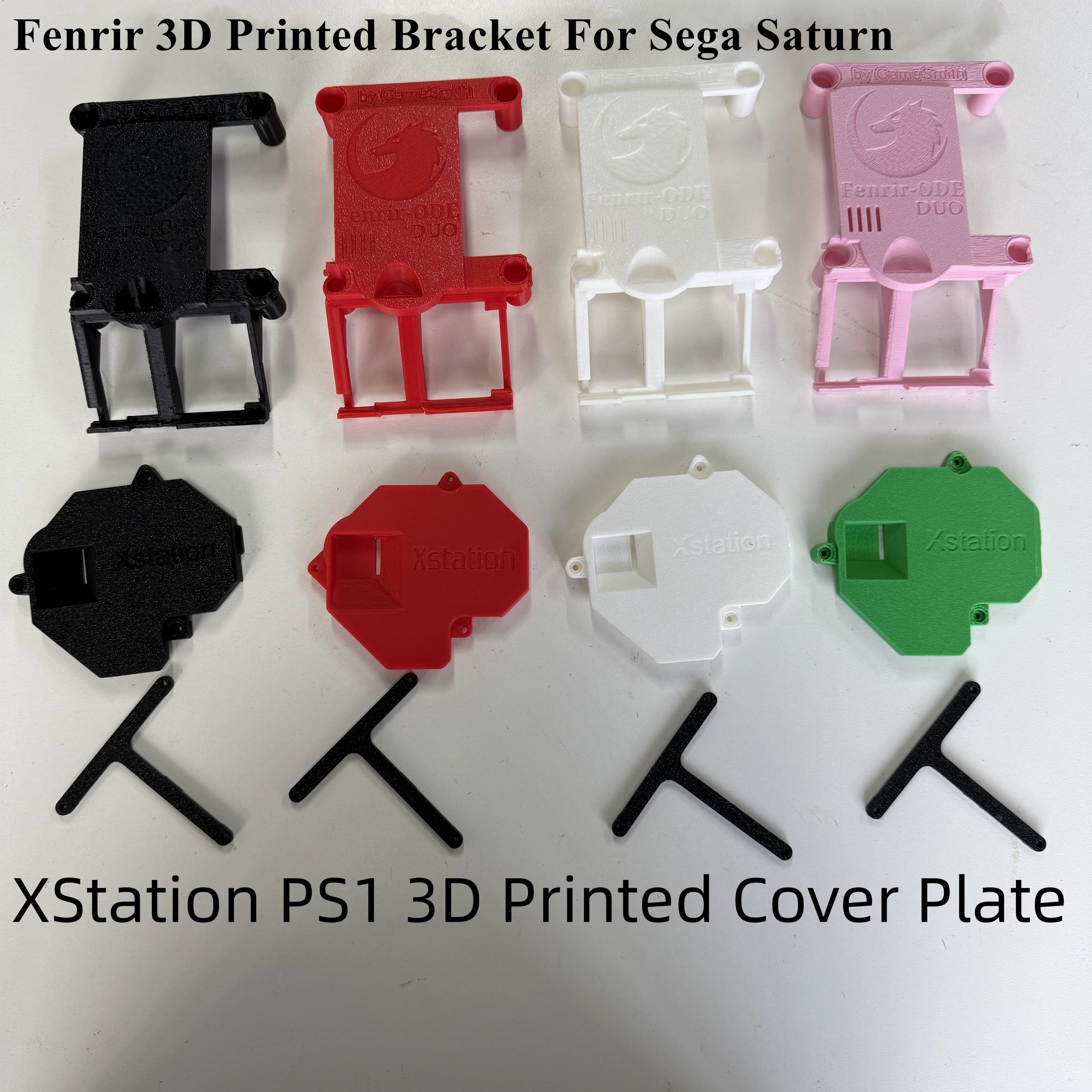 Fenrir 3D-Druck Halterung für Sega Saturn