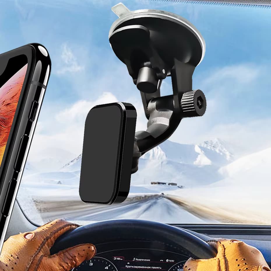 Magnetische Auto Telefon Halter Windschutzscheibe Sucker Stand 360 Grad Mobile Handy Magnet Montieren Unterstützung Für iPhone Xiaomi Samsung Huawei