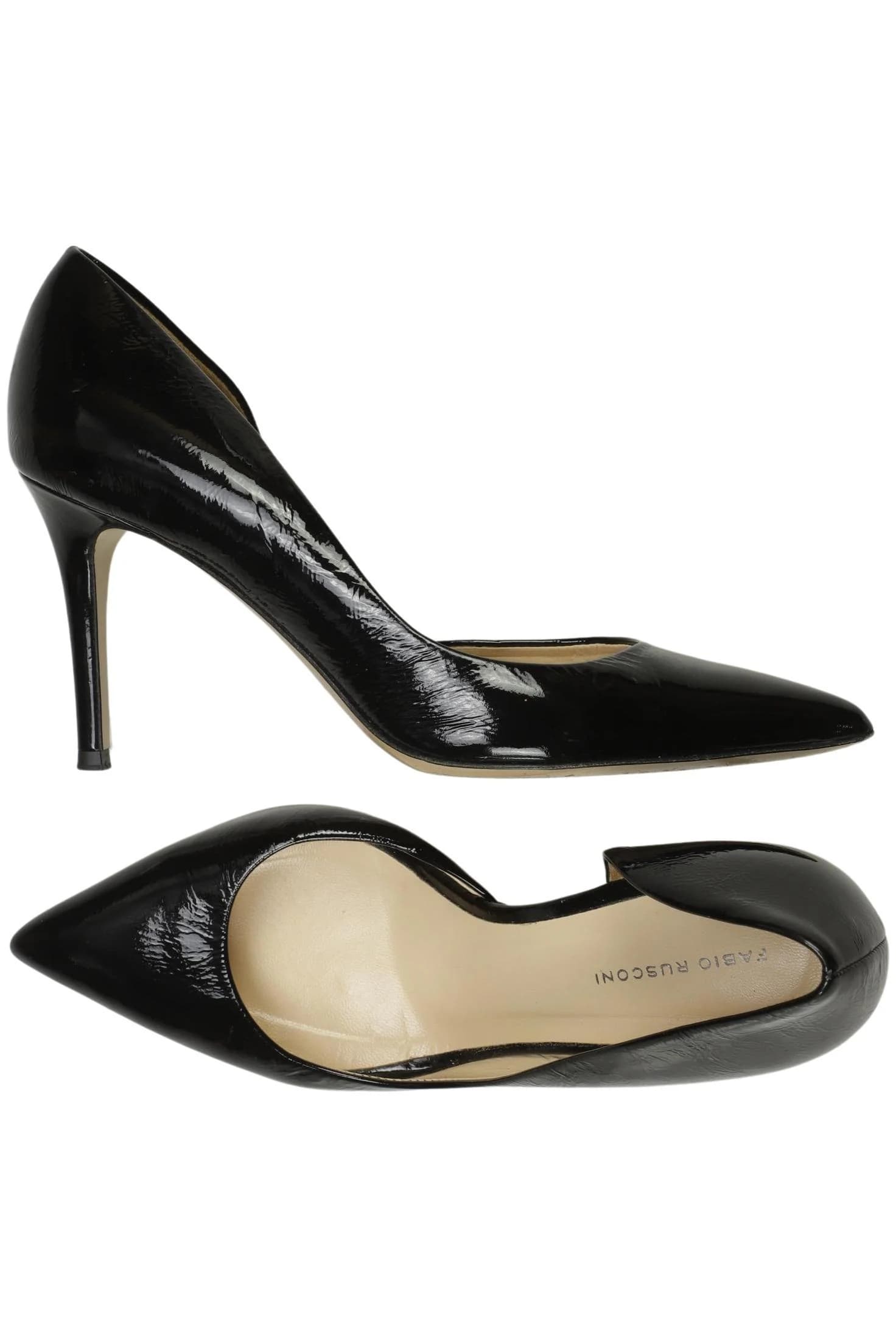 Fabio Rusconi Damen Pumps, Schwarz, Gr. EU 38