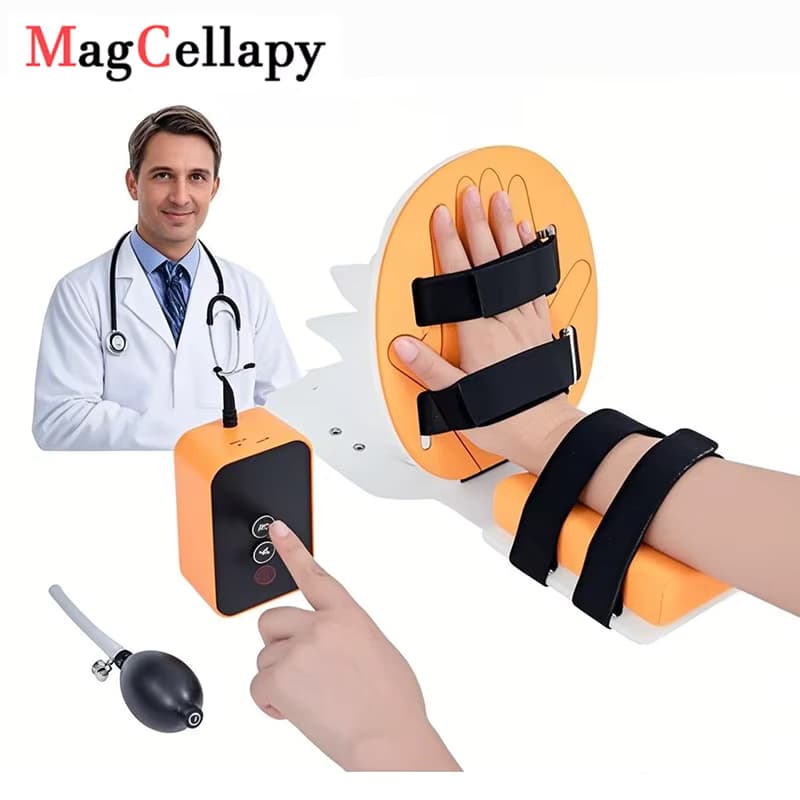 Elektrisches Handgelenk-Rehabilitationsgerät, funktionaler Trainer für Schlaganfall-Hemiplegik-Patienten, Training der Handroboter-Übung