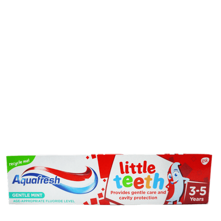 Aquafresh Little Teeth 3-5 vuotta hammastahna - 50ml. Tarjous myyjältä Bazta FI.