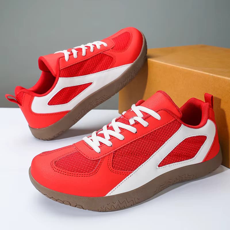 Sommer Neue Herrenschuhe mit breiter Zehenpartie, atmungsaktives Mesh, lässige und modische flache Schuhe, übergroße Sportschuhe 40-50