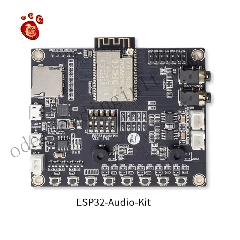 ESP32 Audio Kit ESP32-A1S WiFi+ Bluetooth-Modul ESP32 serielle Schnittstelle zum WiFi-Audiomodul Dual-Antenne Antenne ESP32-A1S