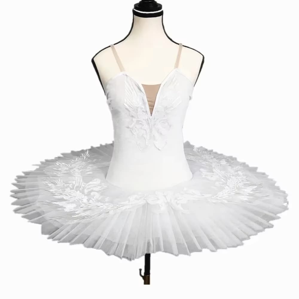 Weiß Schwanensee Ballett Tutu Rock Professionelle Ballett Kostüme Samt Tops Mädchen Ballerina Kleid Kinder Bauch Dancewear Erwachsene