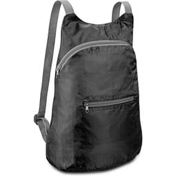 BARCELONA. Faltbarer Rucksack aus 210D Ripstop Polyester, Schwarz. Offer from Bettmer DE.