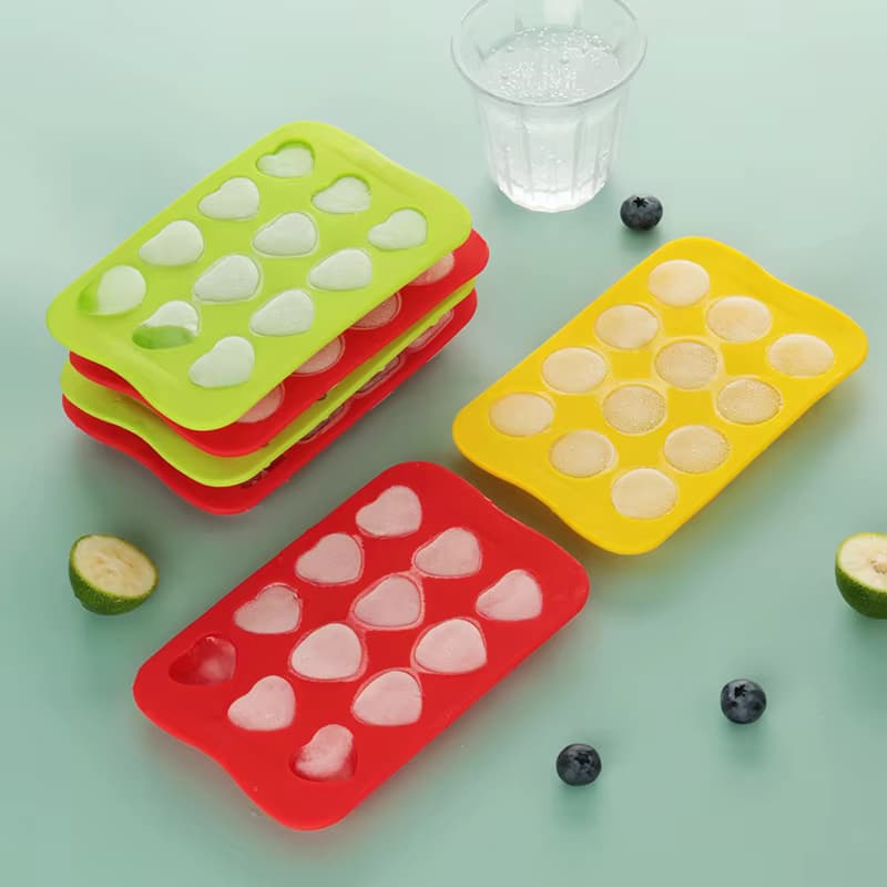 Mini Silikon Eiswürfelschalen Wiederverwendbare Eismaschine Form Antihaft Süßigkeiten Schokolade Formen Silikon Backform Für Kuchen Dekoration