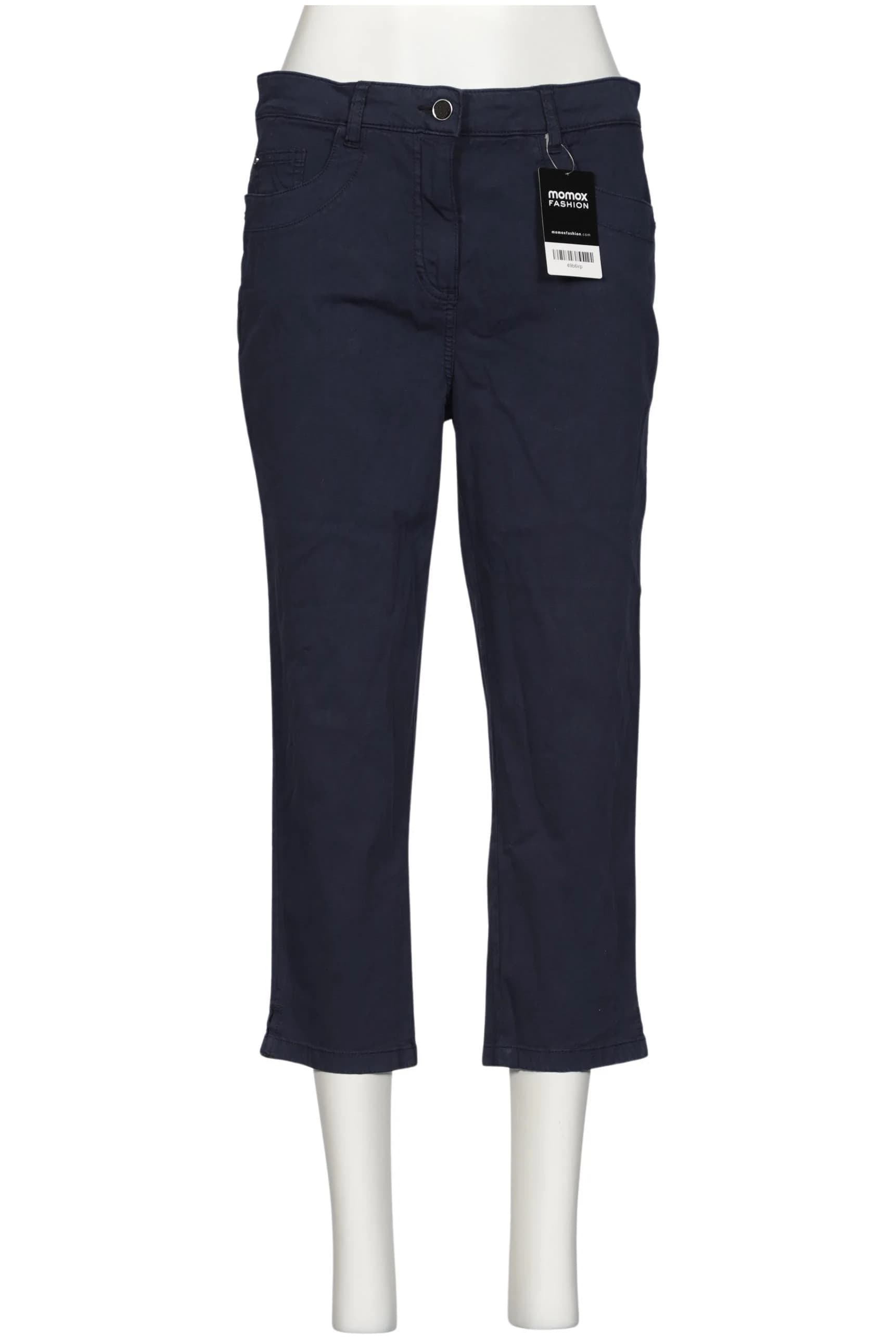 Walbusch Damen Stoffhose, Marineblau, Gr. EU 38