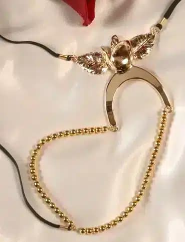 Sylvie Monthulé - G-String Intim Rose | Gold Größe 42