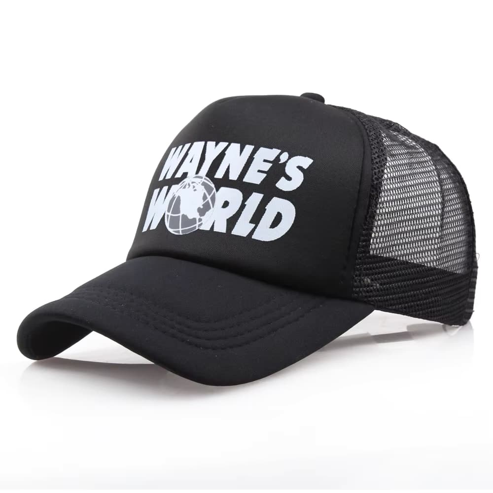 Wayne's World Hut Marke Snapback Baumwolle Baseball Cap Männer Frauen Hip Hop Papa Trucker Hut Dropshipping