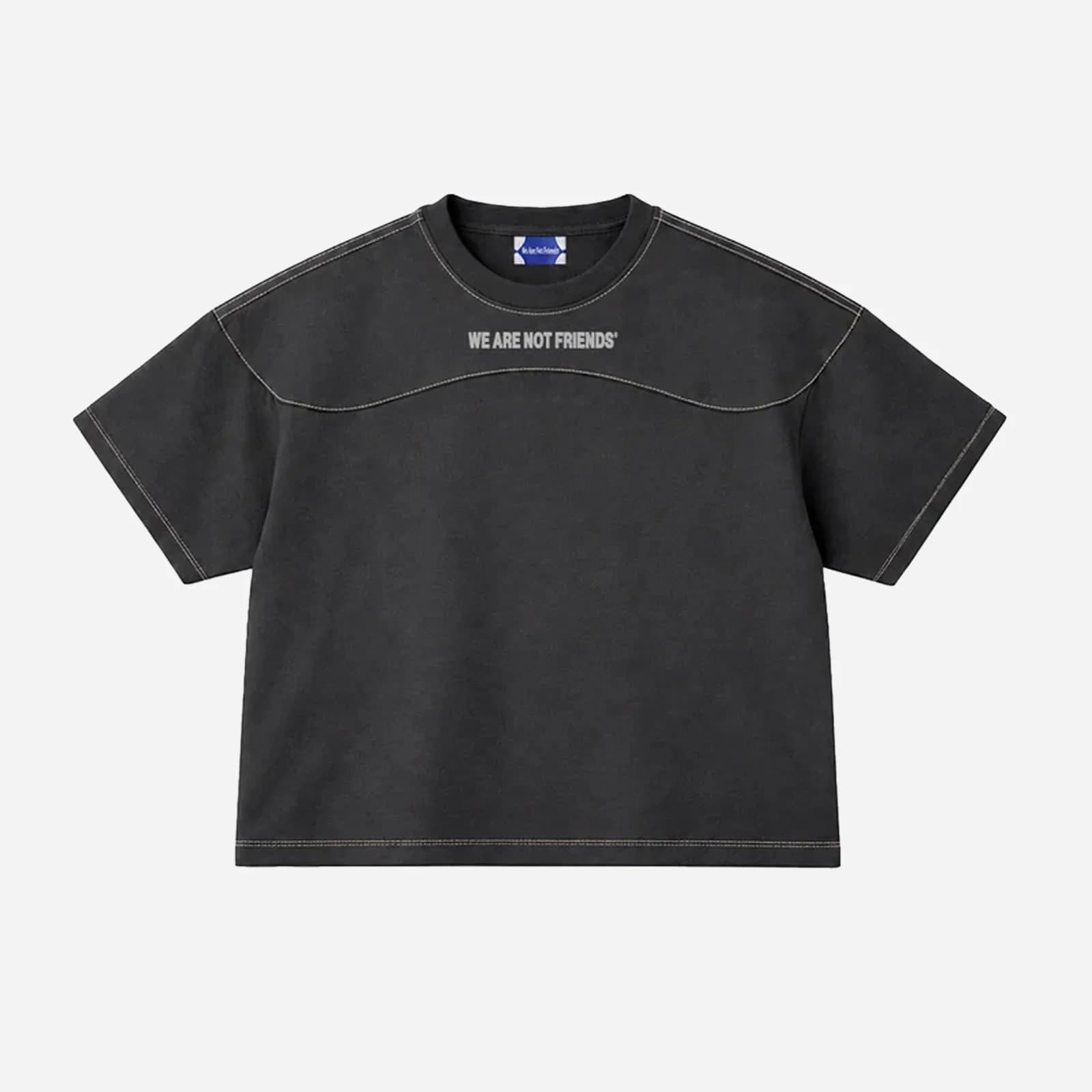 We Are Not Friends Campus Boxy Tee WANF-FA2610 - S. Oferta de 4 ELEMENTOS PT.